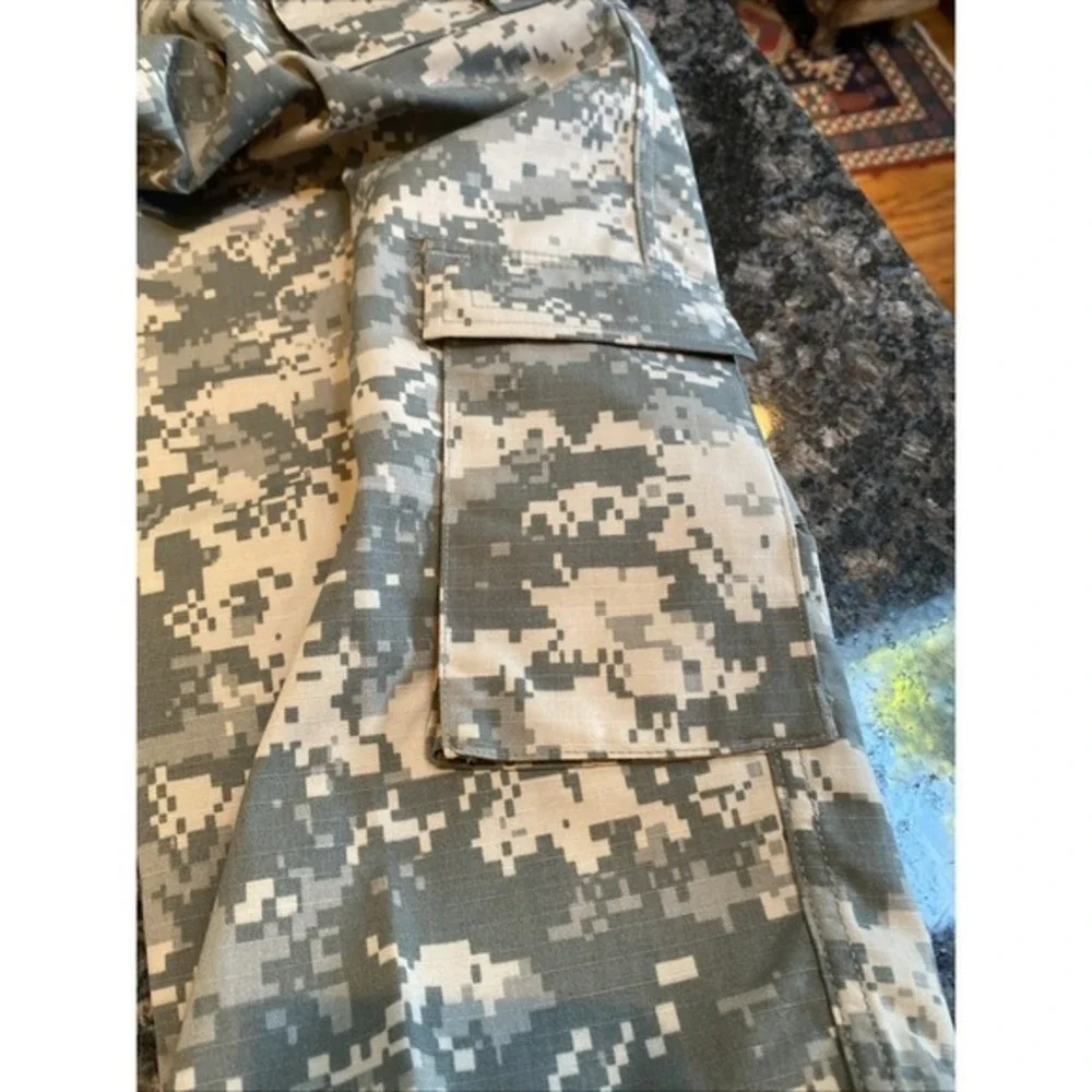 US Army Desert Officer Camouflage Cargo‎ Pants Weather small/x short 3615